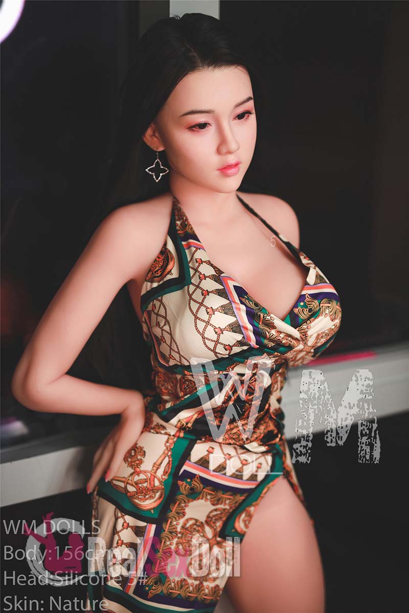 156cm / 5ft1 H-cup Jepanese Real Doll Helena with Silicone Head vista 4