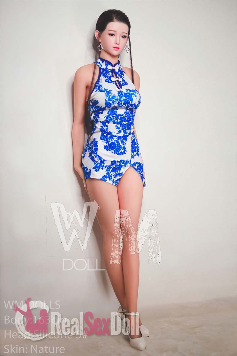 163cm / 5ft4 C-cup Silicone Head Doll Nania with TPE Body vista 7