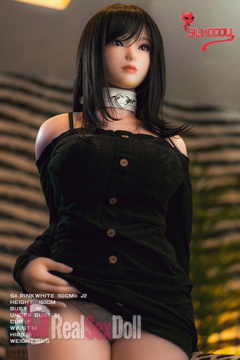 150cm / 4ft11 F-cup Asian Silicone Sex Doll Savannah With Head J2 vista 8