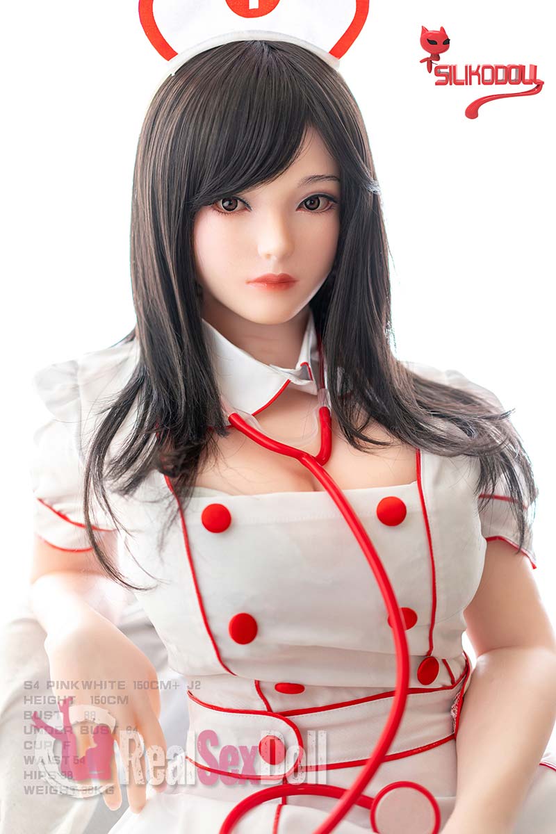 150cm / 4ft11 F-cup Asian Silicone Sex Doll Catherine With Head J2 vista 8