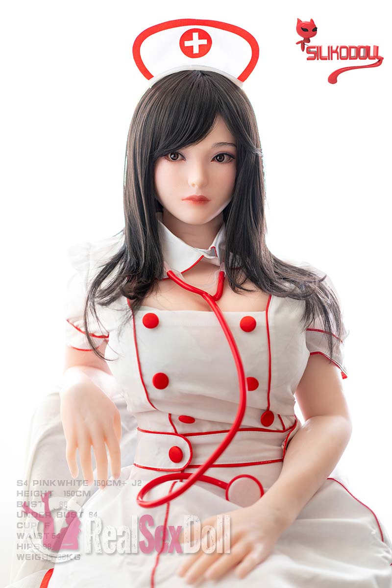 150cm / 4ft11 F-cup Asian Silicone Sex Doll Catherine With Head J2 vista 6