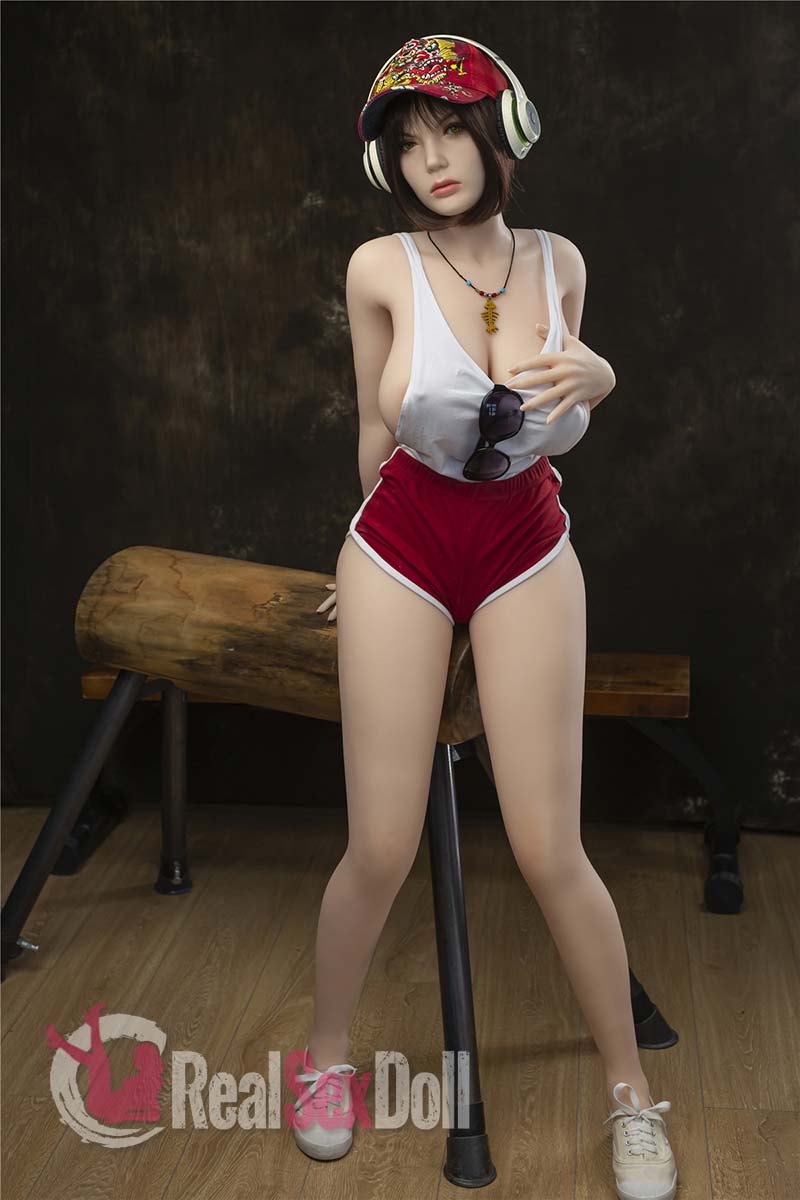 160cm / 5ft3 L-cup Curvy Silicone Real Doll Leah With Head J5 vista 5