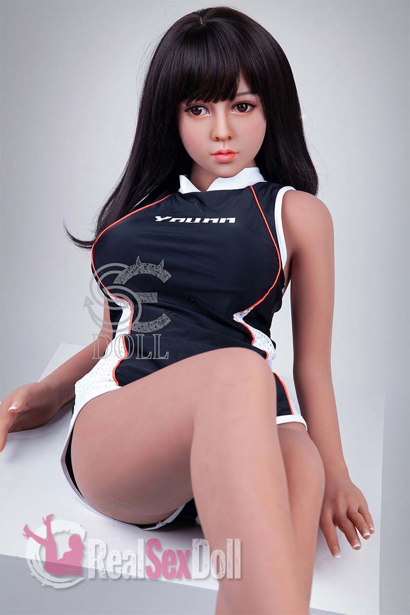 151cm/4ft11 E-cup Curvy Sex Doll Eevi vista 5