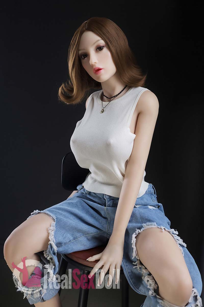 150cm / 4ft11 Asian TPE/Silicone Sex Doll Krystal With C15 vista 6