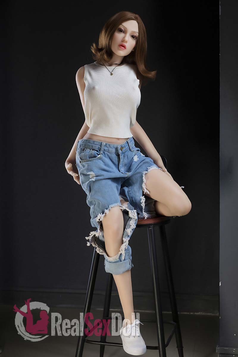 150cm / 4ft11 Asian TPE/Silicone Sex Doll Krystal With C15 vista 4