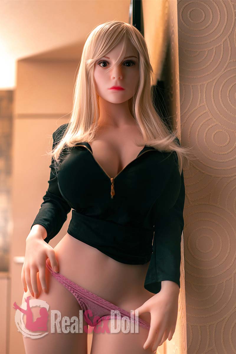 160cm / 5ft3 L-cup Amorous Blonde Silicone Love Doll Taryn — 160cm — SILICONE