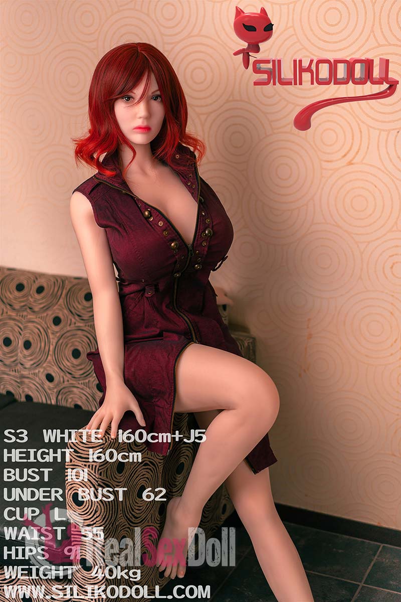 160cm / 5ft3 L-cup Asian Plump Silicone Sex Doll Aislinn vista 3