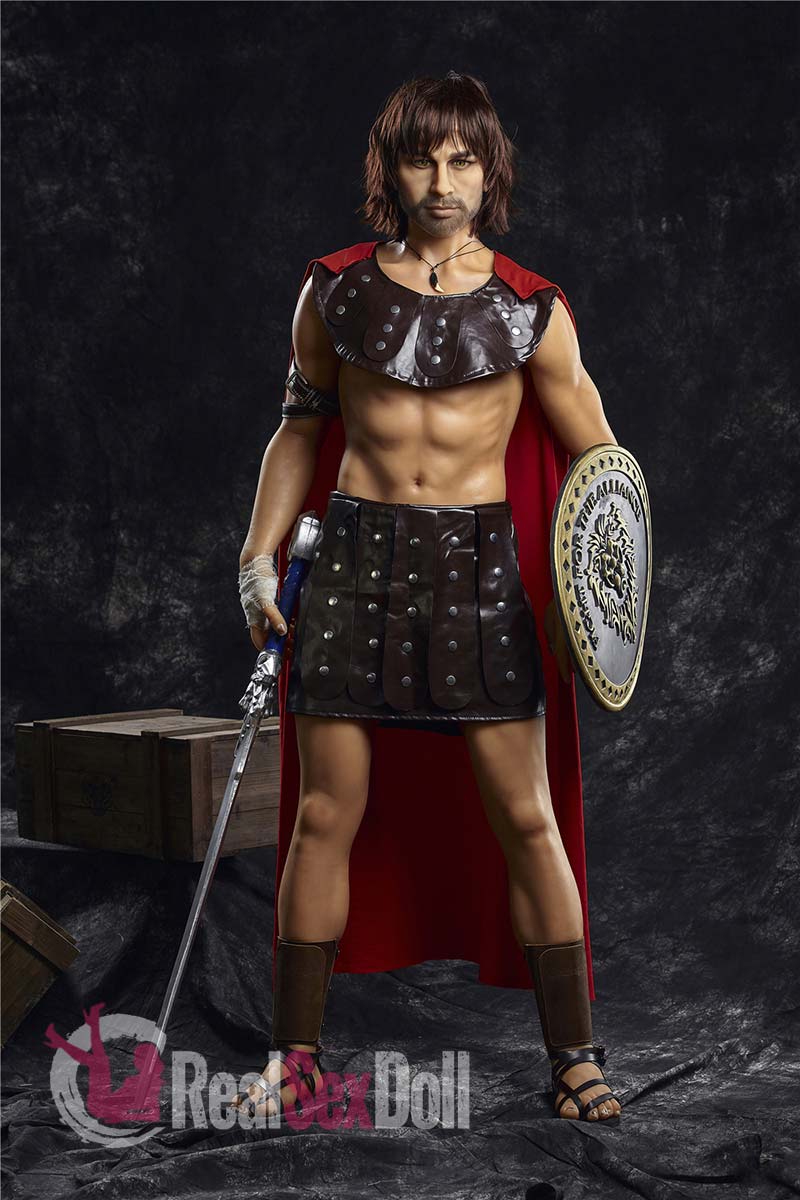 162cm / 5ft4 Male Sex Doll Warrior Charles vista 4