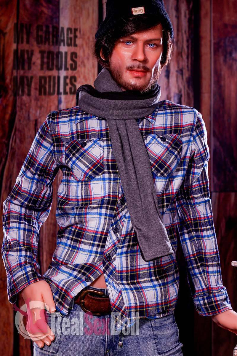 167cm /5ft5 Male Sex Doll Adam With Silicone Head — 167cm — TPE