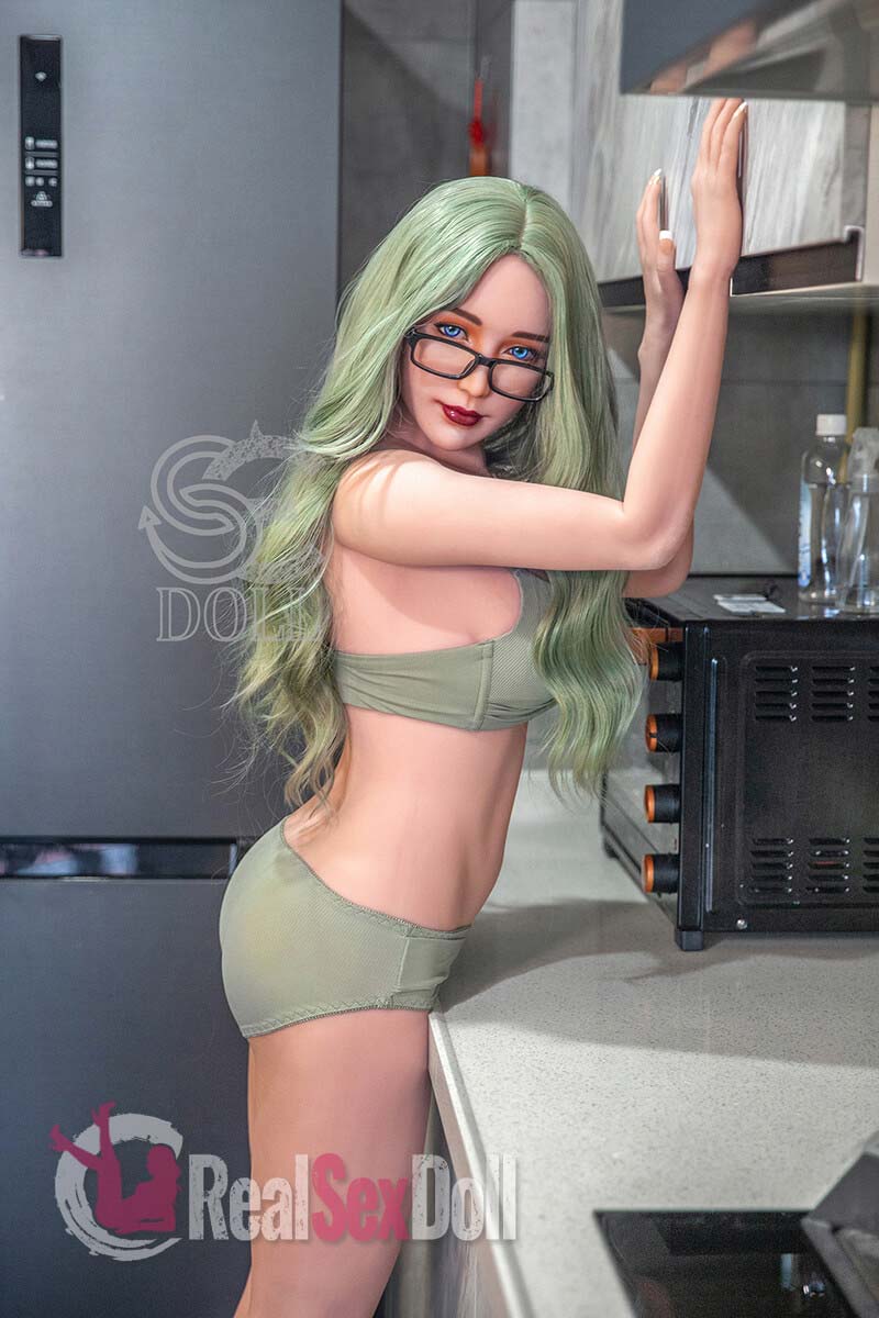 163cm / 5ft4 E-cup Robot Sex Doll Gessica vista 6