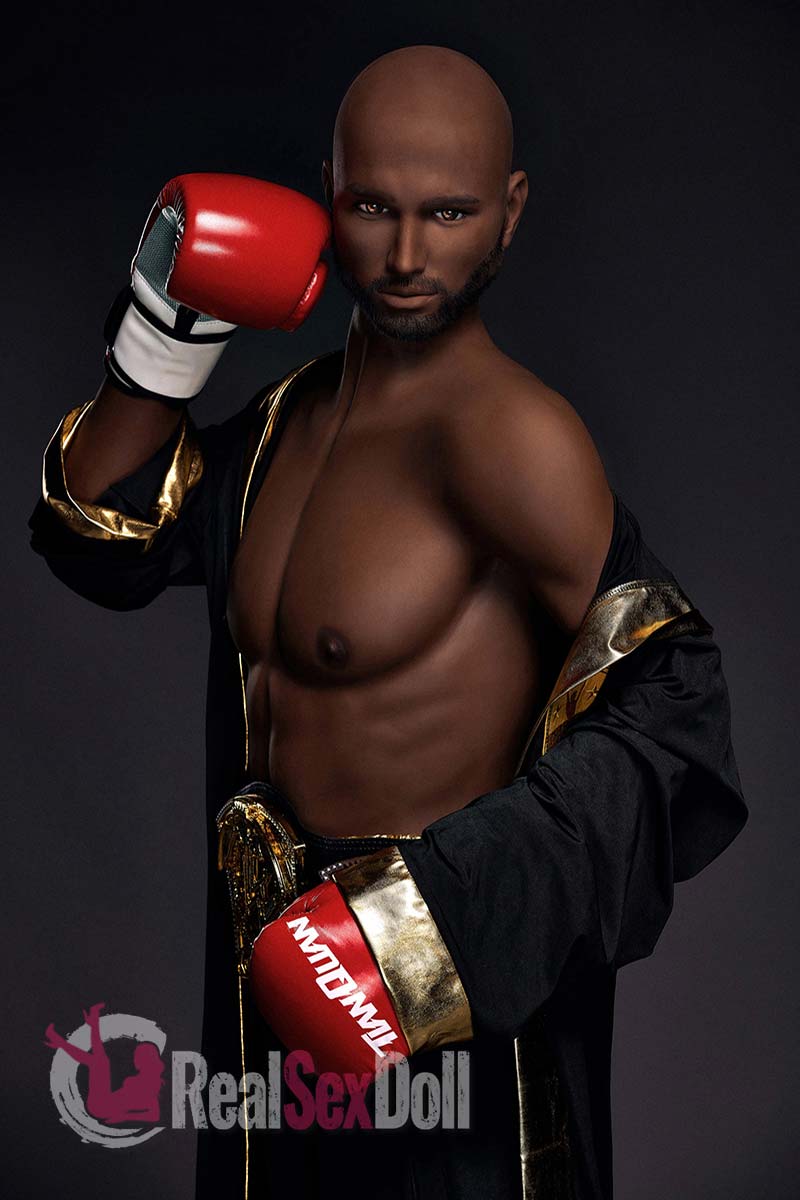 175cm / 5ft9 Ebony Male Sex Doll Kevin vista 2