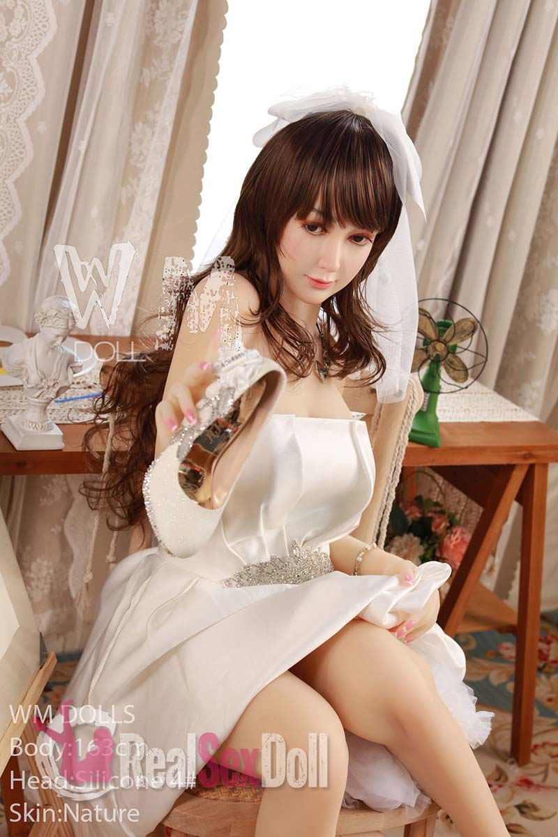 163cm / 5ft4 C-cup Curvy Real Doll Soleil With Silicone Head vista 7