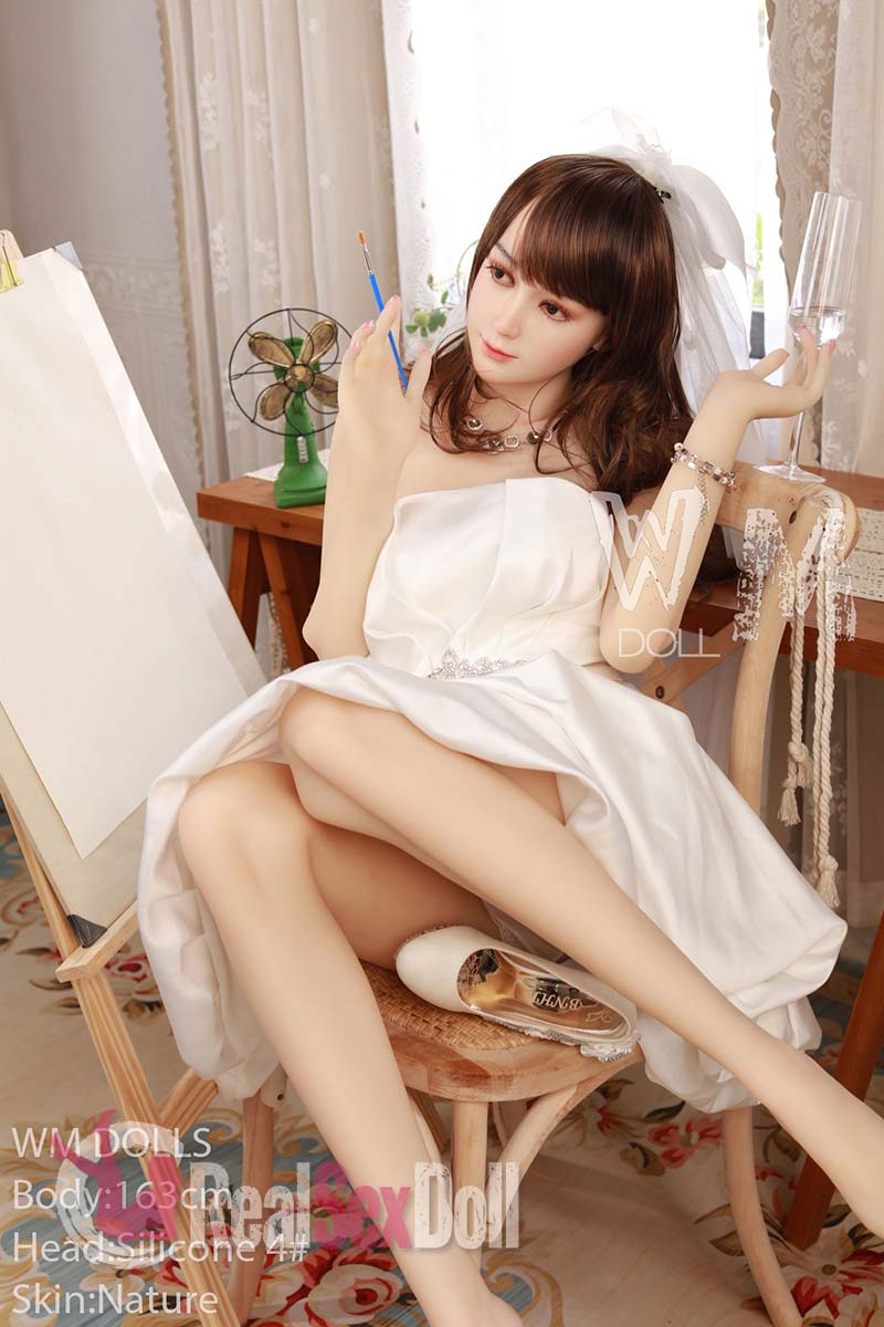163cm / 5ft4 C-cup Curvy Real Doll Soleil With Silicone Head vista 6