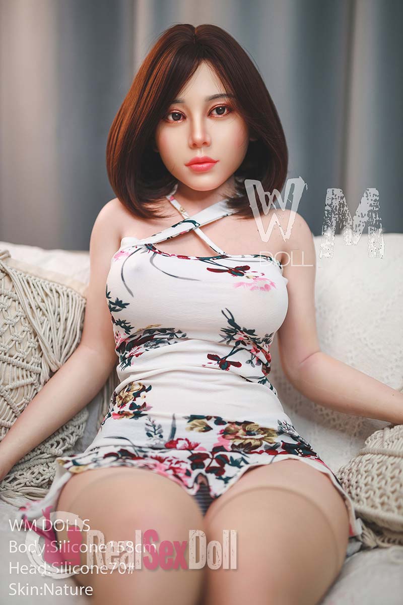 158cm/5ft2 C-cup Asian Curvy Wife Silicone Love Doll Lia vista 4