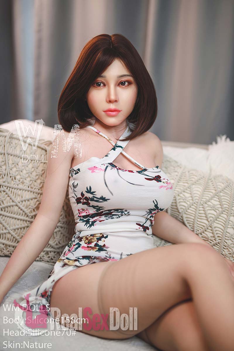 158cm/5ft2 C-cup Asian Curvy Wife Silicone Love Doll Lia vista 8