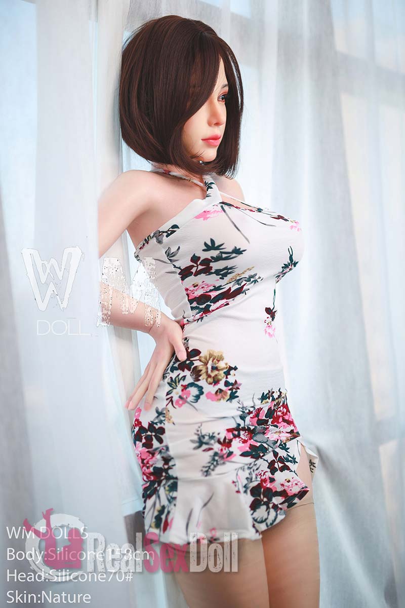 158cm/5ft2 C-cup Asian Curvy Wife Silicone Love Doll Lia vista 7