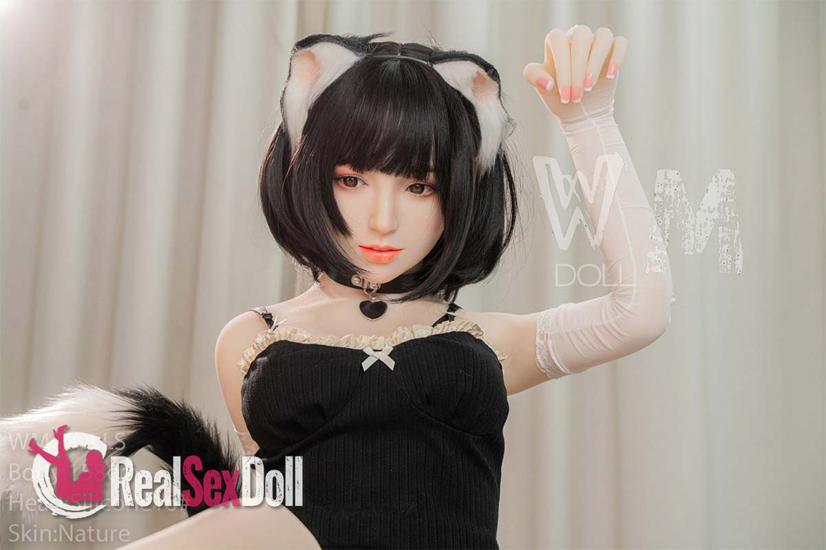 158cm/5ft2 C-cup Anime Love Doll Myra With Silicone Head vista 6