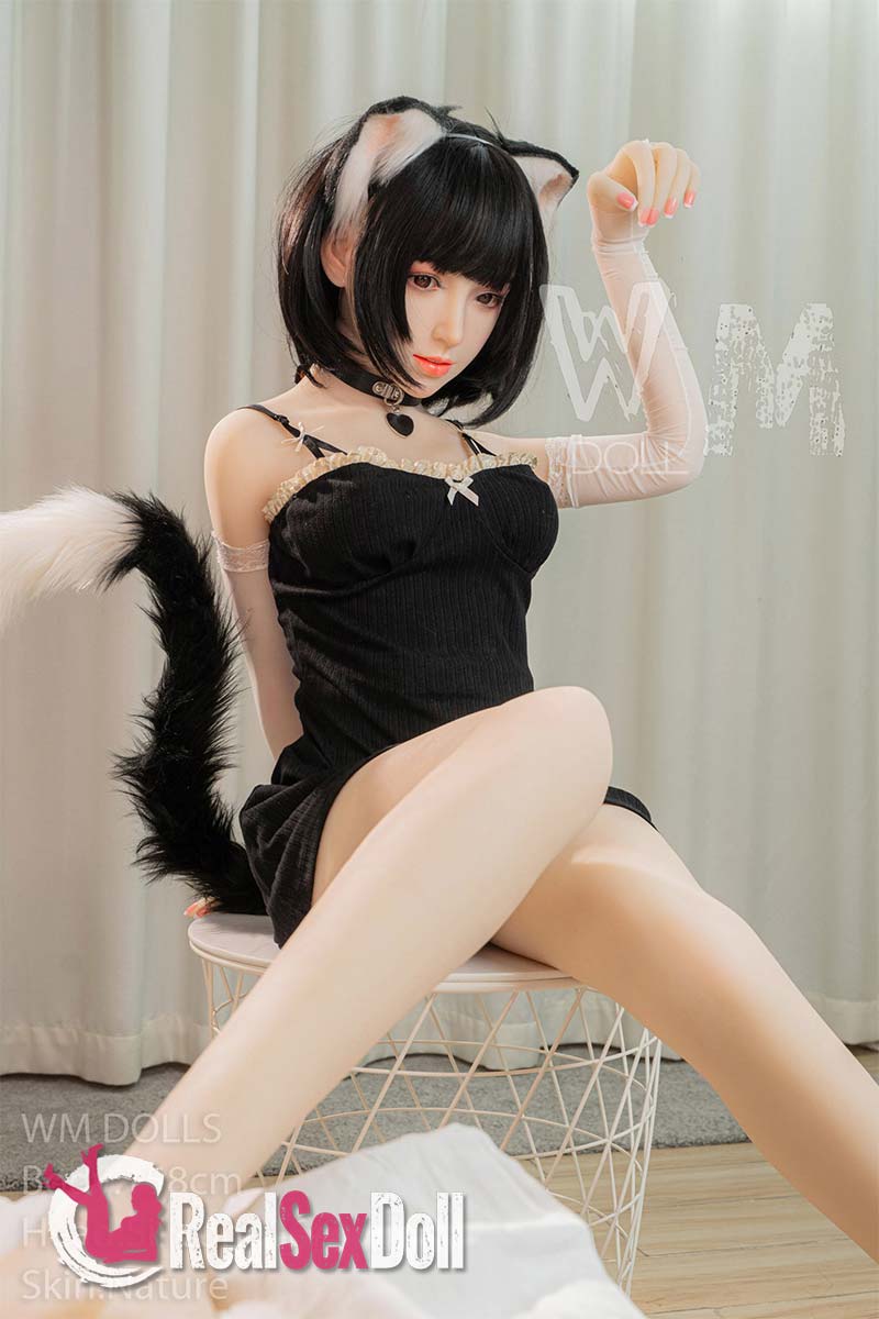 158cm/5ft2 C-cup Anime Love Doll Myra With Silicone Head vista 4