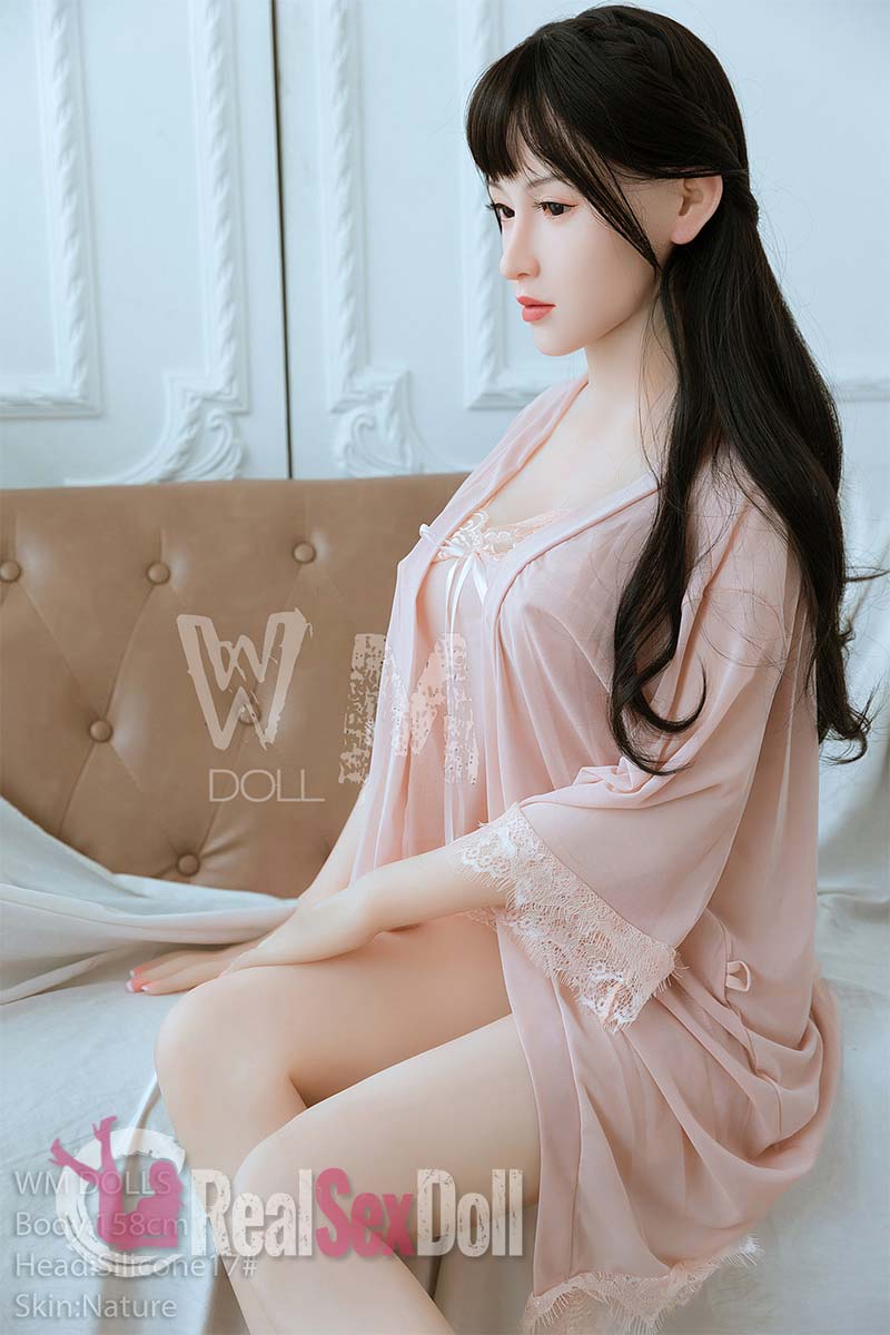 158cm/5ft2 D-cup Asian Sweet Love Doll Milena with Silicone Head vista 6
