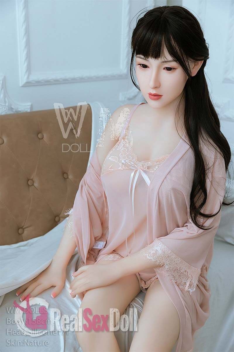 158cm/5ft2 D-cup Asian Sweet Love Doll Milena with Silicone Head vista 5