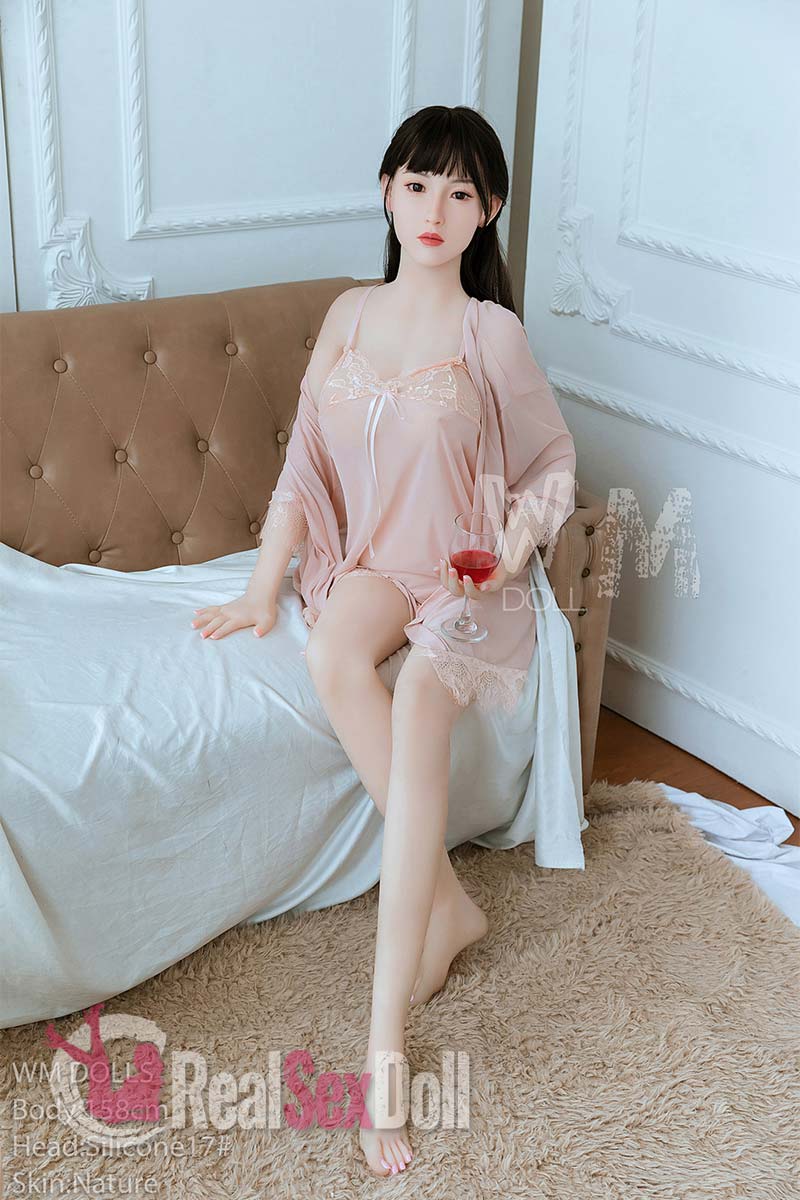 158cm/5ft2 D-cup Asian Sweet Love Doll Milena with Silicone Head vista 4