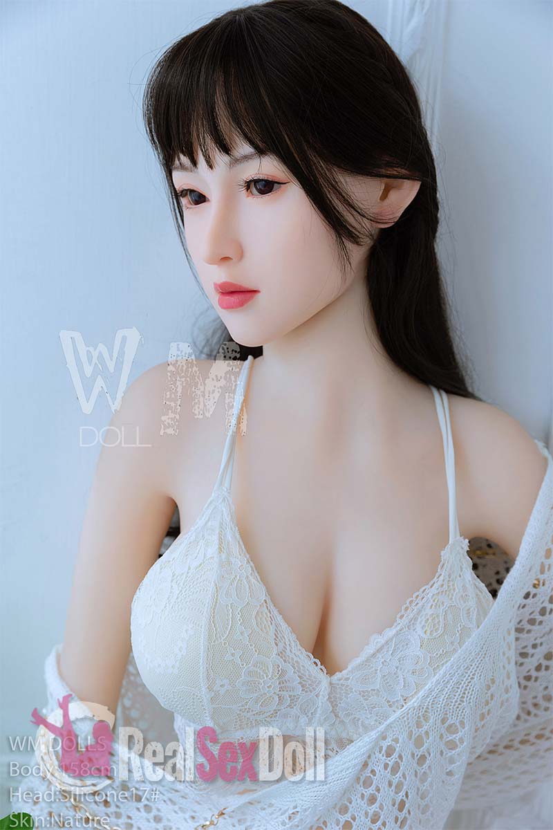158cm/5ft2 D-cup Asian Sweet Love Doll Milena with Silicone Head vista 2