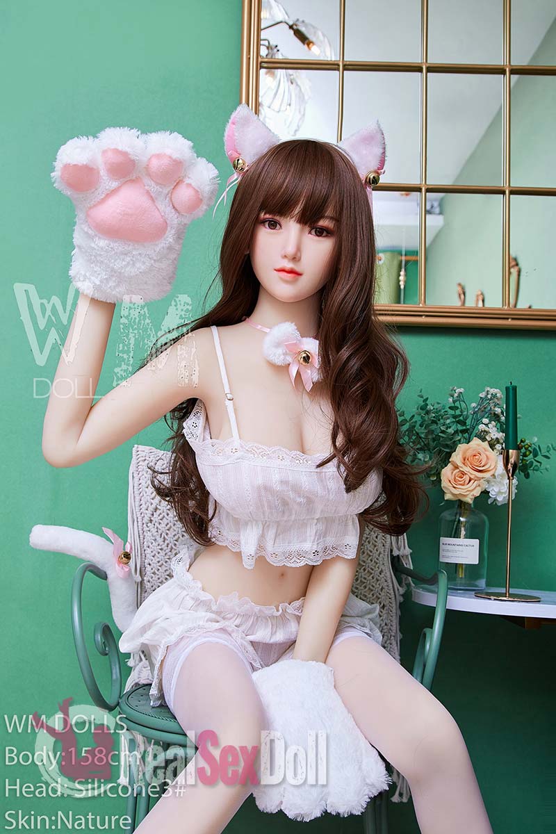 158cm/5ft2 C-cup Anime Silicone Love Doll Giselle vista 8