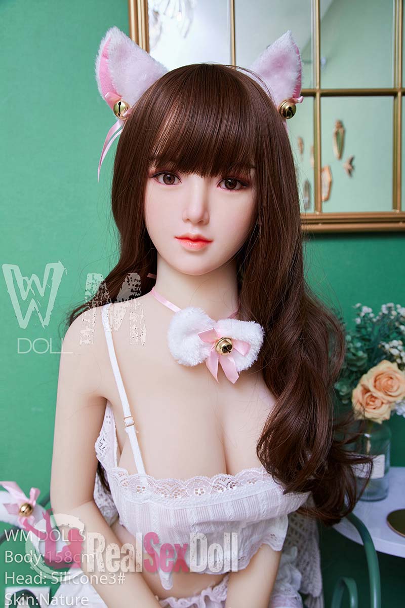 158cm/5ft2 C-cup Anime Silicone Love Doll Giselle vista 7