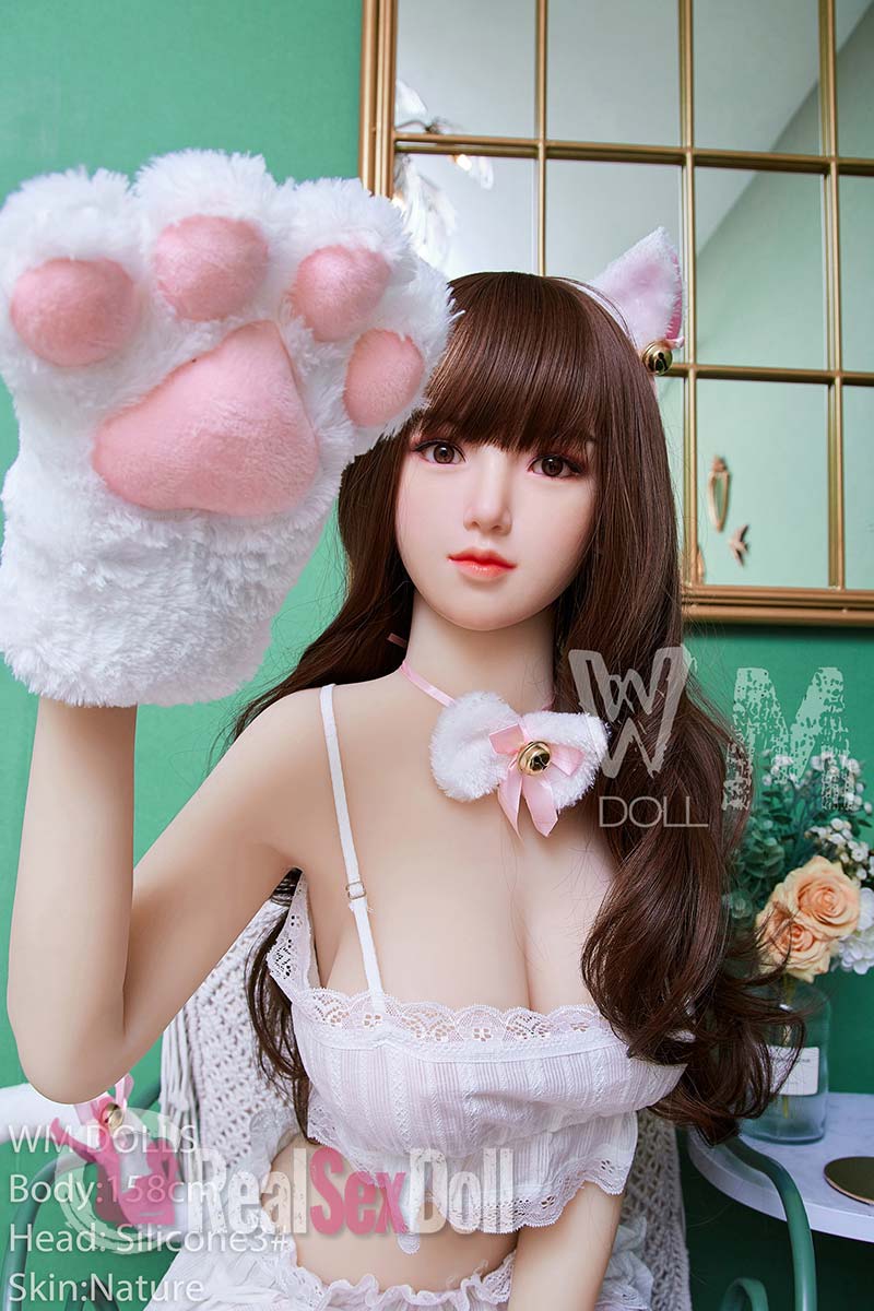 158cm/5ft2 C-cup Anime Silicone Love Doll Giselle vista 5