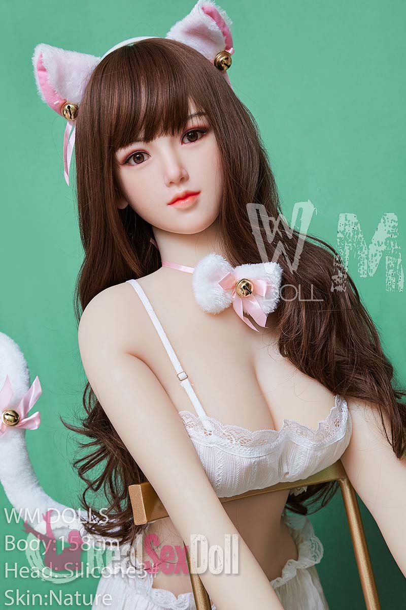 158cm/5ft2 C-cup Anime Silicone Love Doll Giselle vista 3