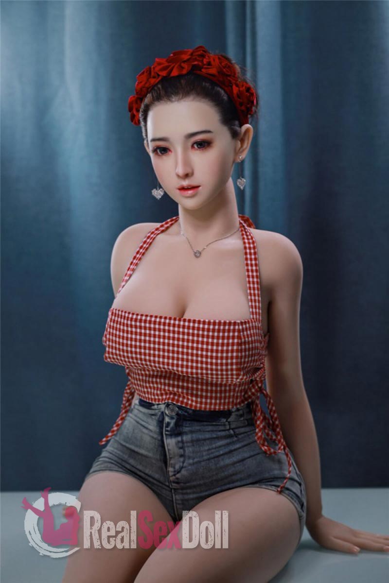 157cm/5ft2 H-cup Sex Doll XiuJie With Silicone Head vista 4