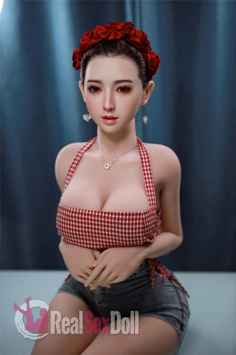 157cm/5ft2 H-cup Sex Doll XiuJie With Silicone Head vista 2