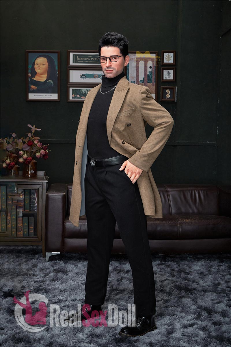 176cm/5ft9 Silicone Male Sex Doll George M3 Head vista 4