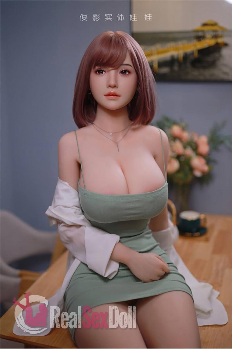 161cm /5ft3 E-cup Big Breasts Sex Doll YunXi With Silicone Head vista 7