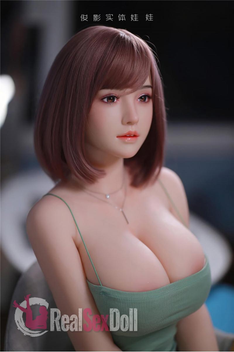 161cm /5ft3 E-cup Big Breasts Sex Doll YunXi With Silicone Head vista 5