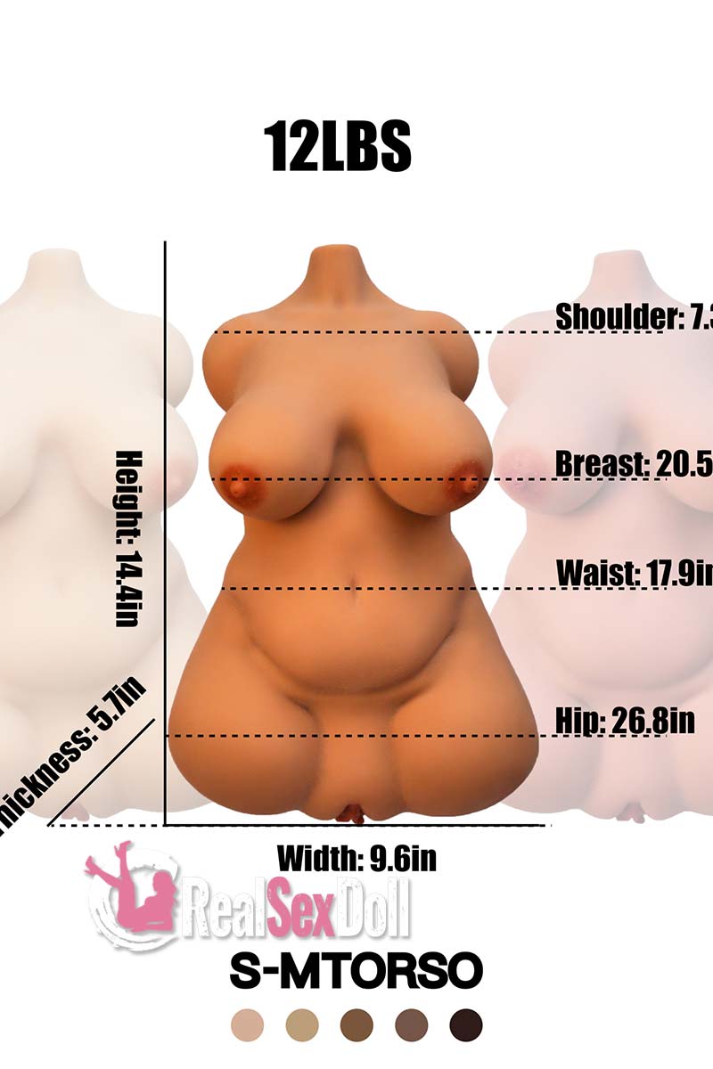 S-M Torso Masturbators With Vagina & Breasts