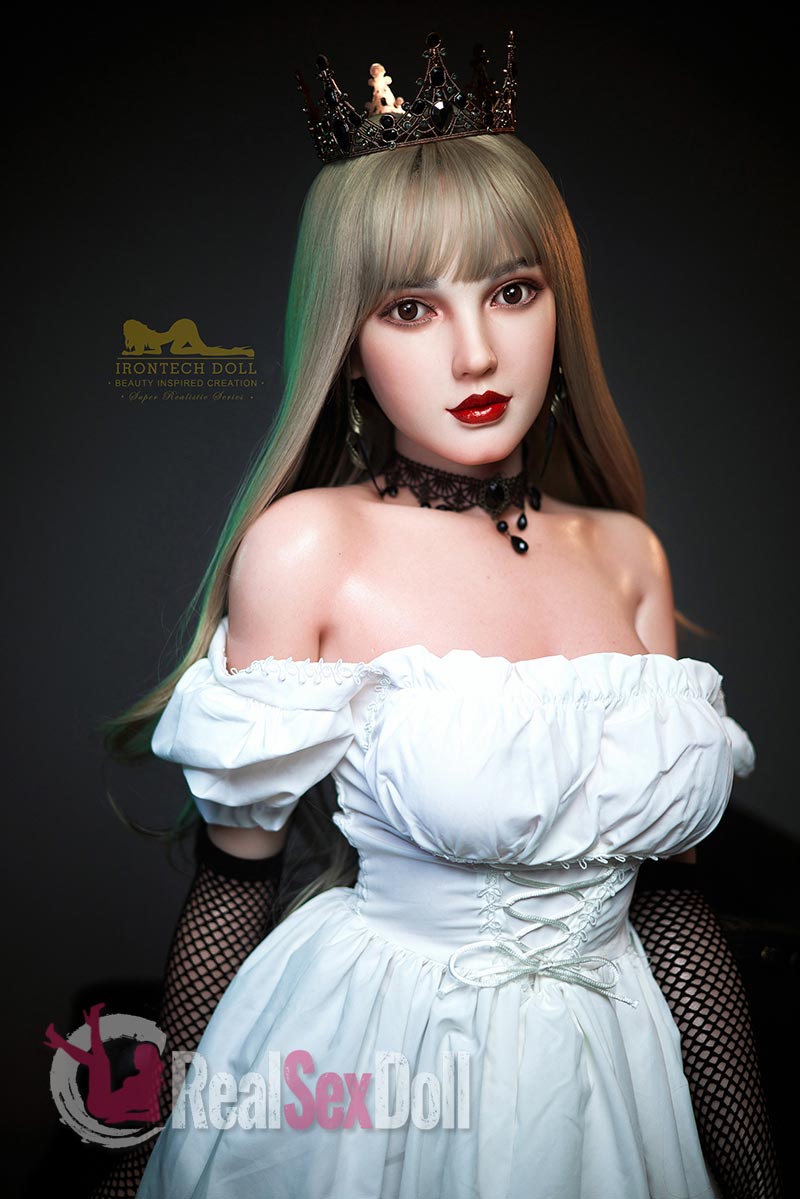 153cm/4ft11 F-cup Blonde Silicone Sex Doll
