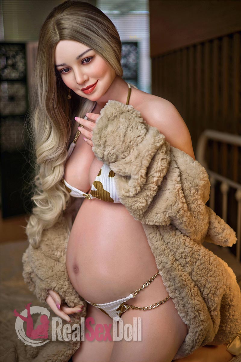 158cm/5ft2 E-cup Irontech Pregnant Love Doll Rose S3 vista 5