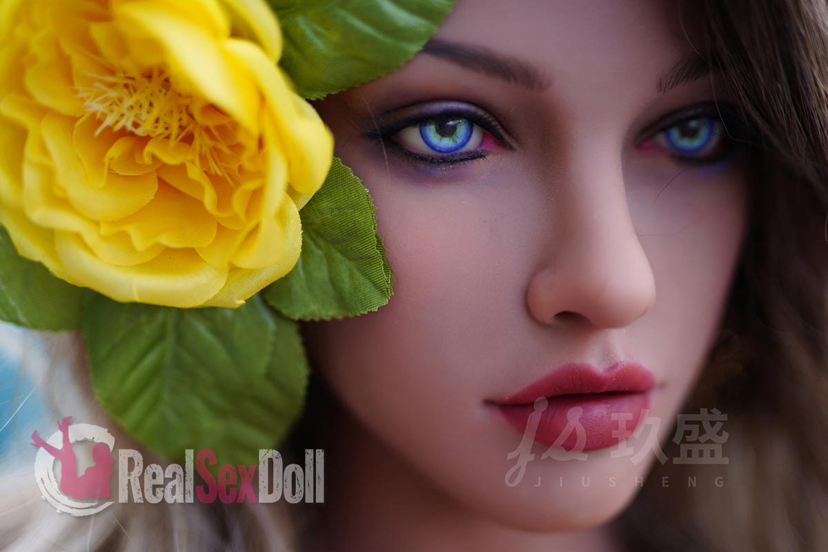 162cm/5ft3 F-cup Blonde Sex Doll Lisa Head #3 vista 6