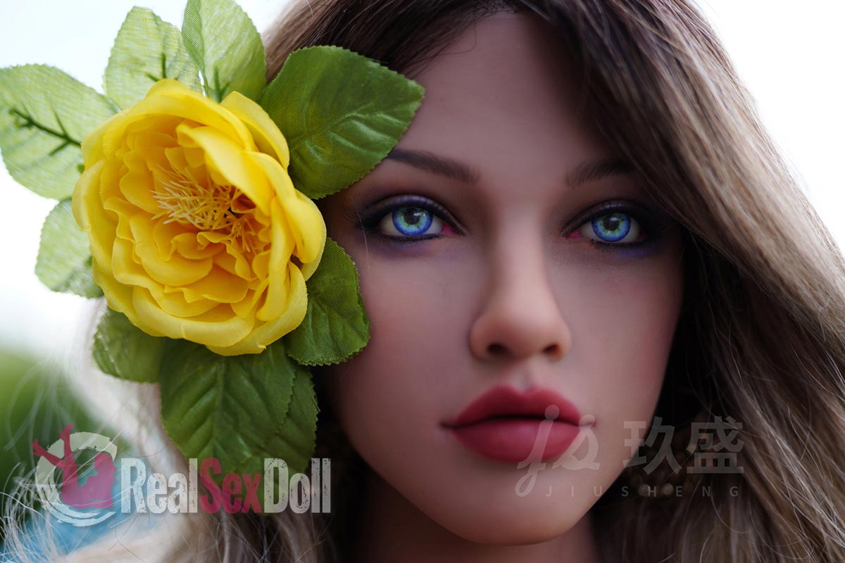 162cm/5ft3 F-cup Blonde Sex Doll Lisa Head #3 vista 5