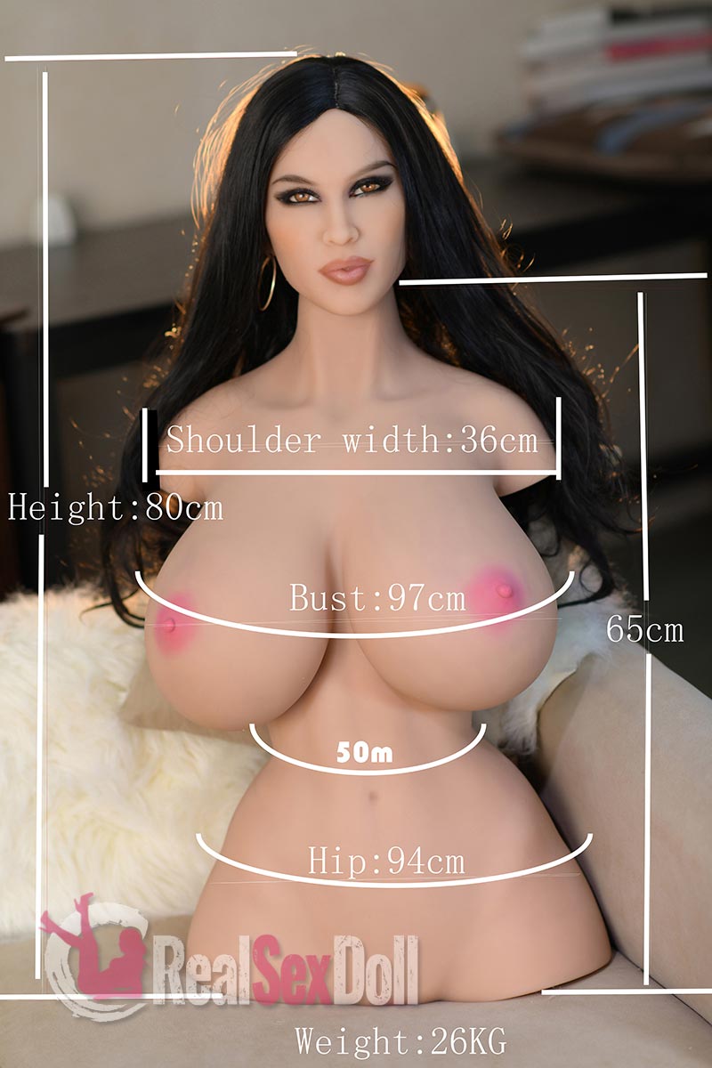 80cm/2ft8 6Ye Big Boobs Love Doll Torso vista 2