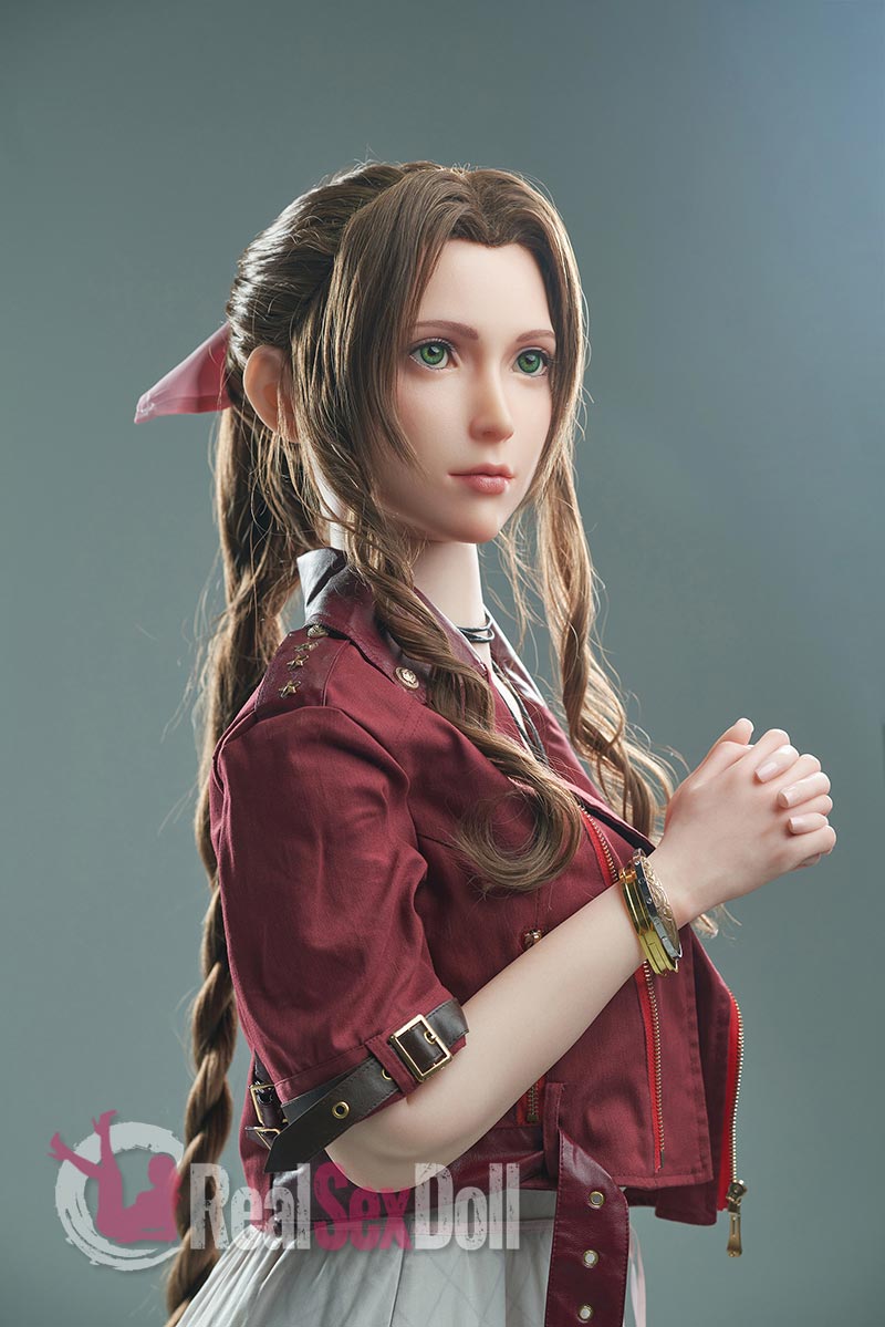 Gamelady Doll Aerith Sex Doll Cosplay Outfit (Doll Not Included) vista 6