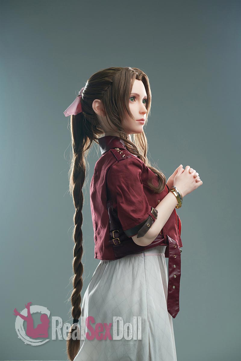 Gamelady Doll Aerith Sex Doll Cosplay Outfit (Doll Not Included) vista 5