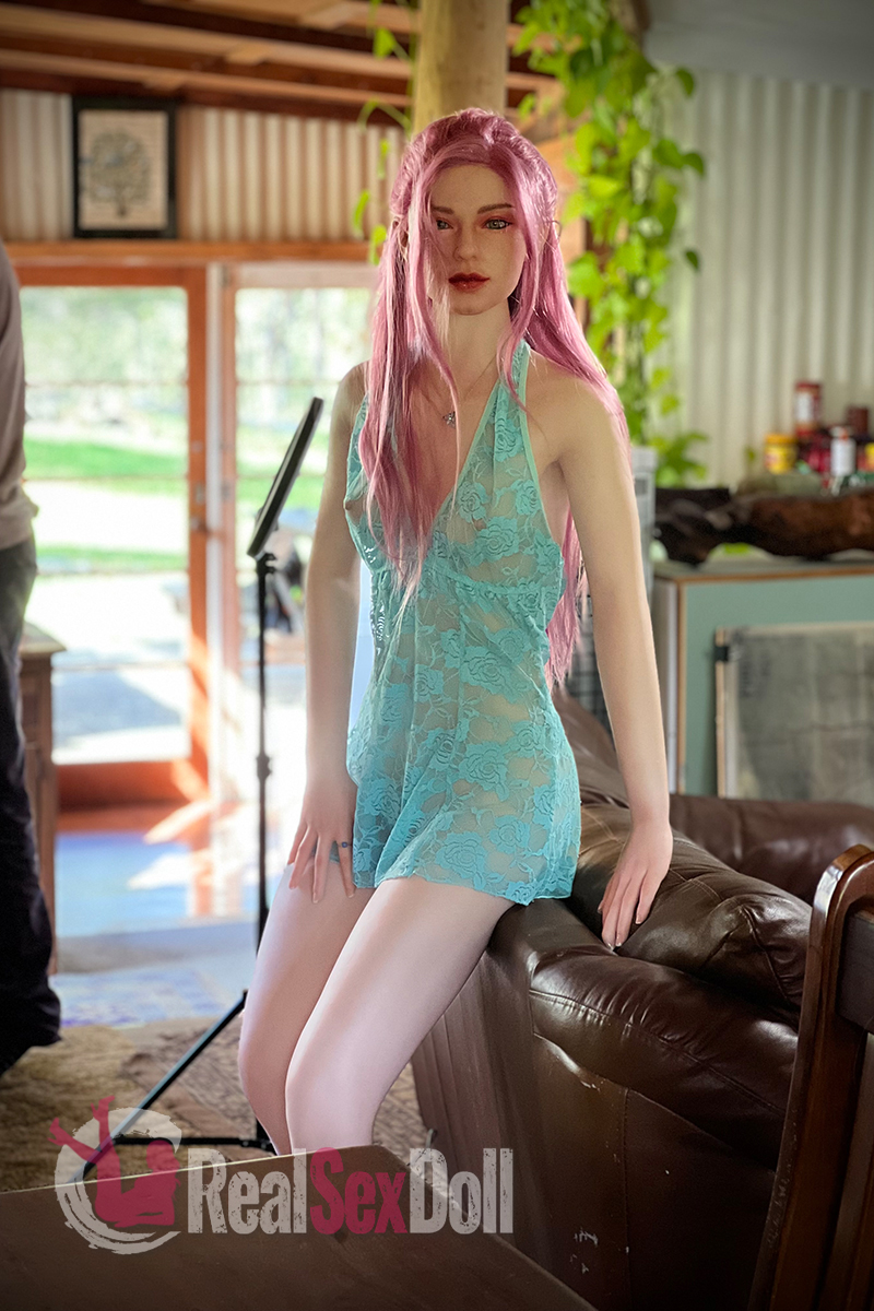 171cm/5ft7 A-Cup Skinny Sex Doll Queen vista 8
