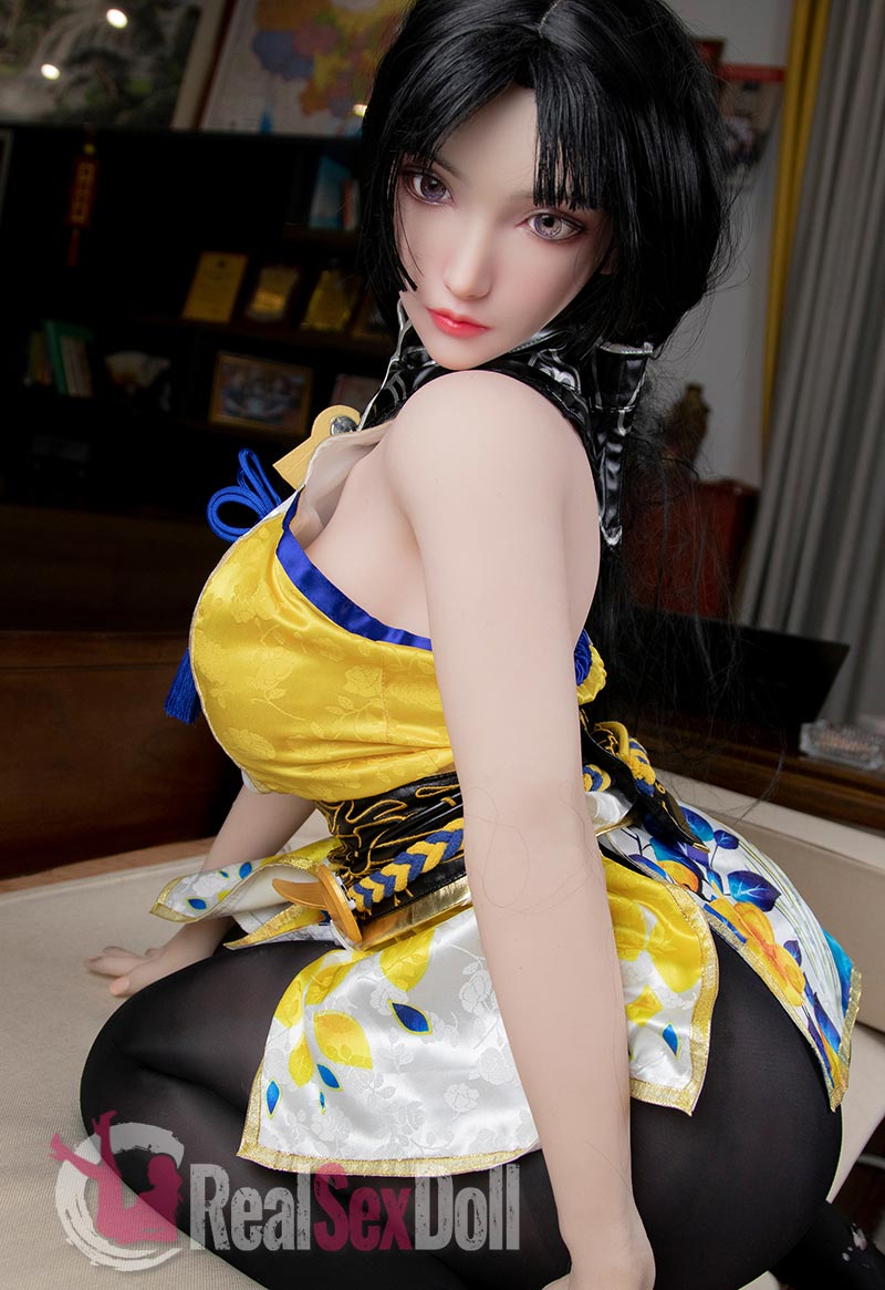 150cm /4ft11 F-cup Curvy Sex Doll Tao With Silicone Head vista 6