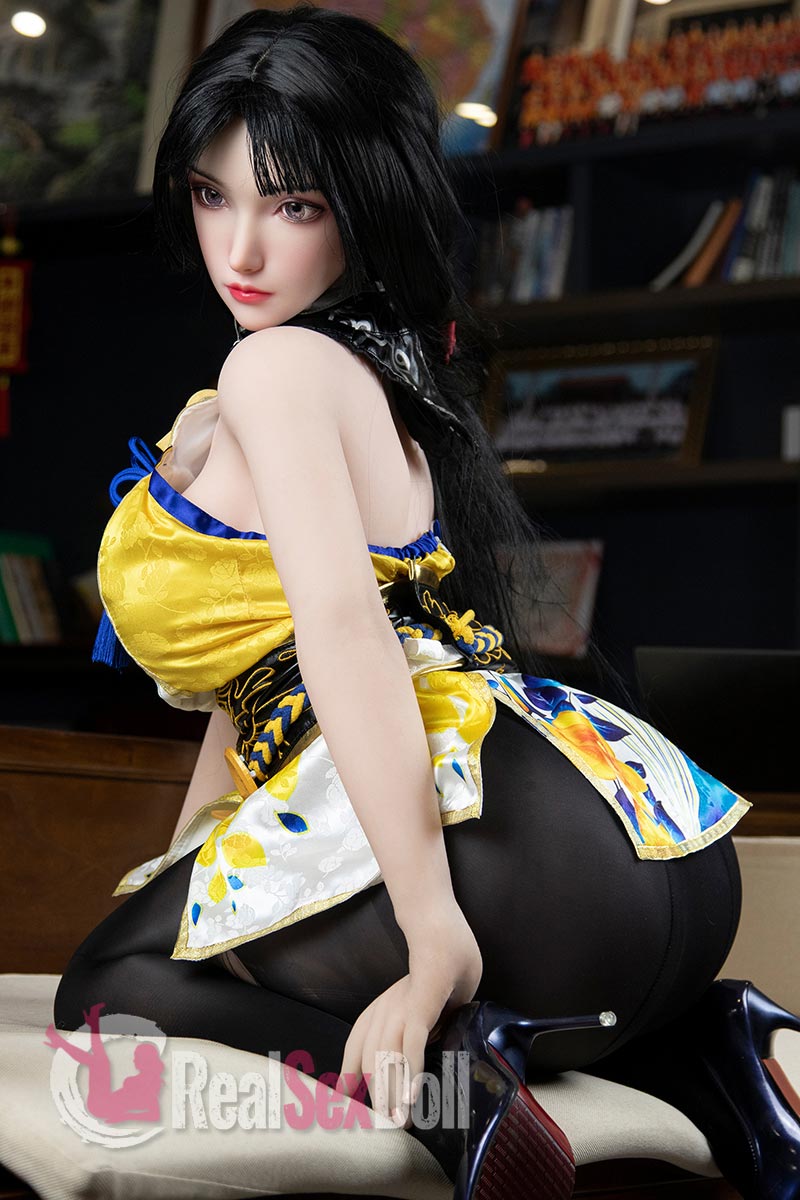 150cm /4ft11 F-cup Curvy Sex Doll Tao With Silicone Head vista 5
