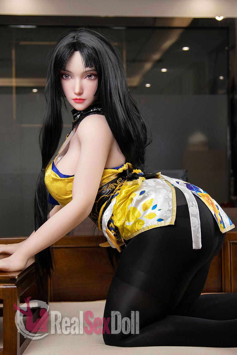 150cm /4ft11 F-cup Curvy Sex Doll Tao With Silicone Head vista 2