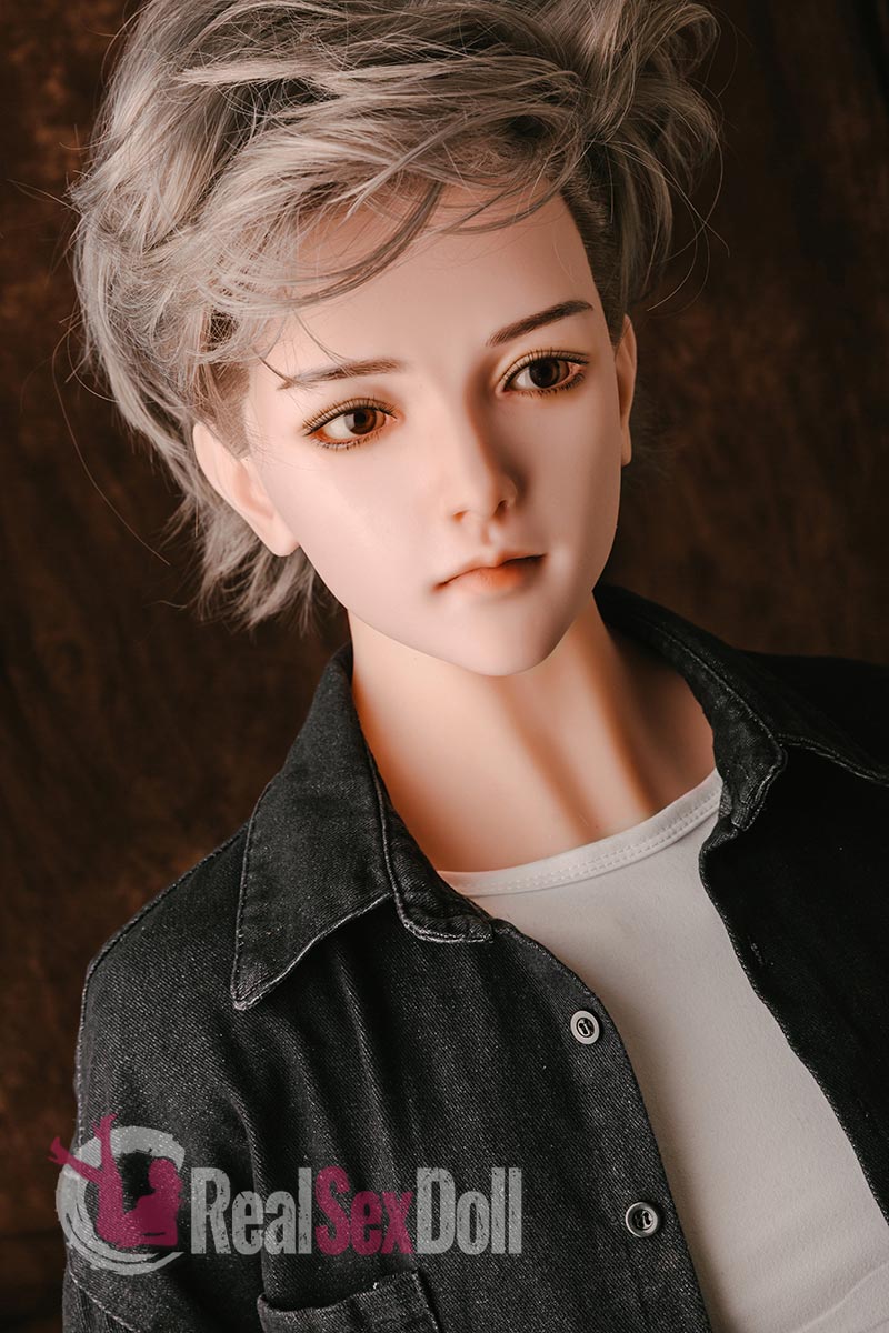 165cm/5ft5 Male Love Doll Qing With Silicone Head vista 7