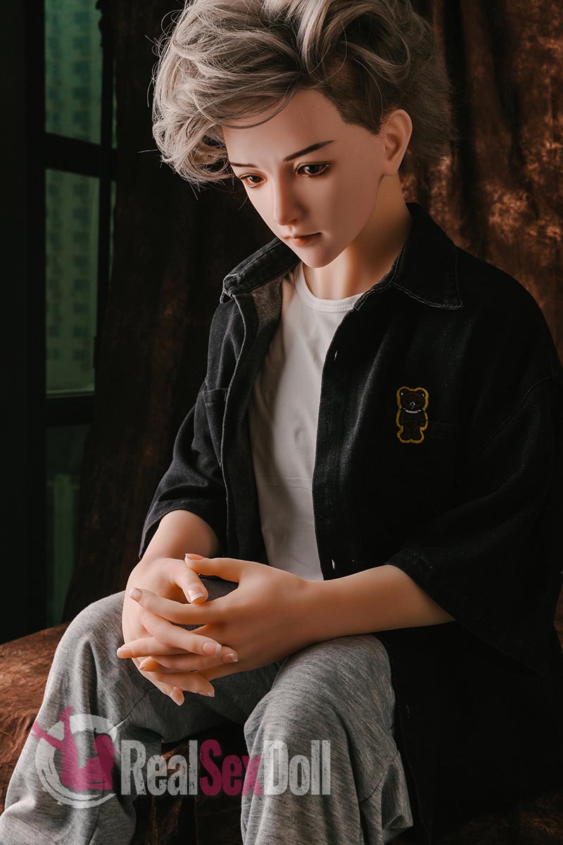 165cm/5ft5 Male Love Doll Qing With Silicone Head vista 2