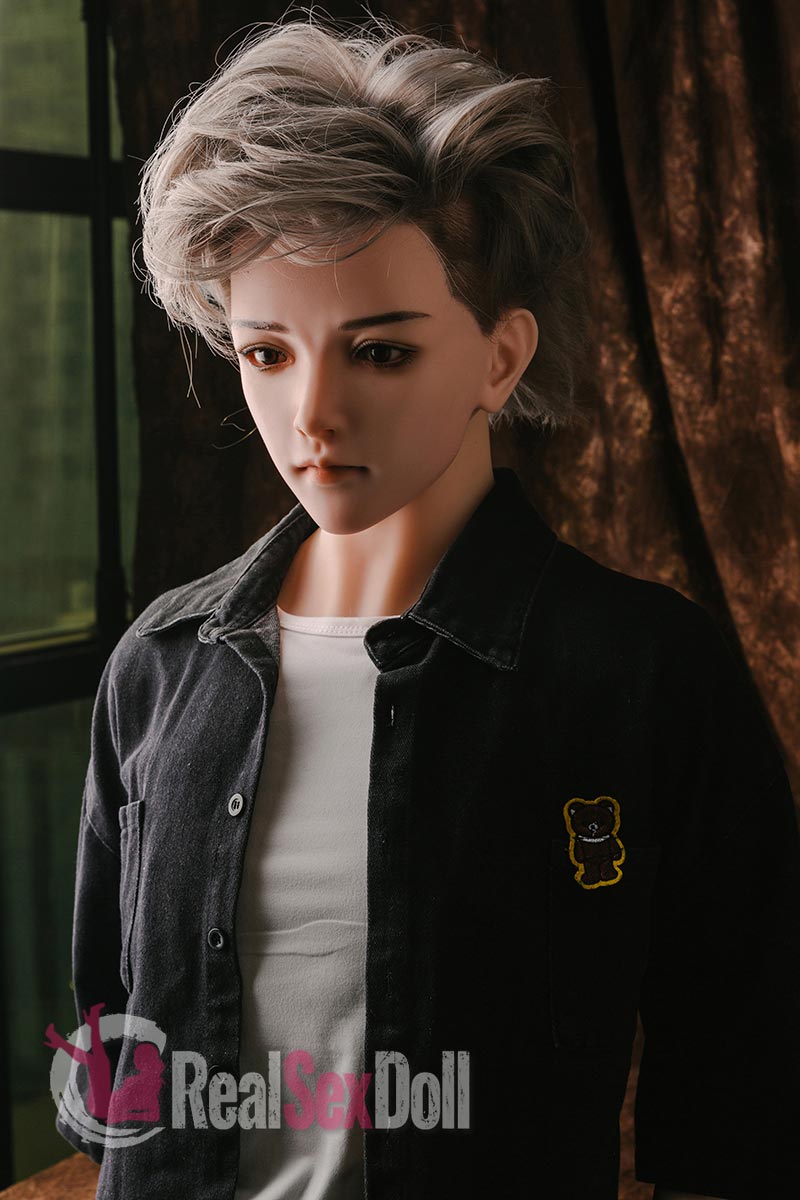 165cm/5ft5 Male Love Doll Qing With Silicone Head vista 4